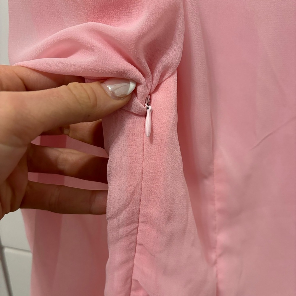 Princess Polly Marisela Long Sleeve Mini Dress Pink NWT - Picture 4 of 11